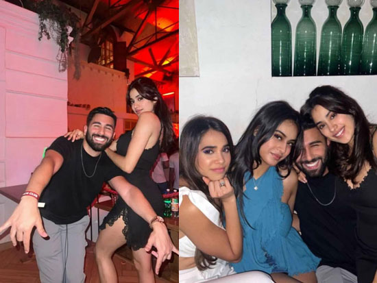 Jahnvi Kapoor And Nysa Devgan Partying In Mumbai